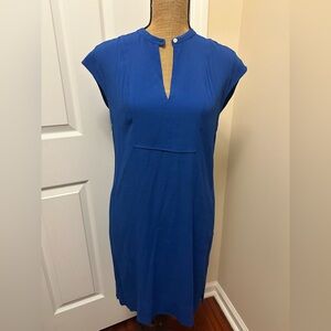 J Crew Colbalt Blue Sleeveless Dress size small